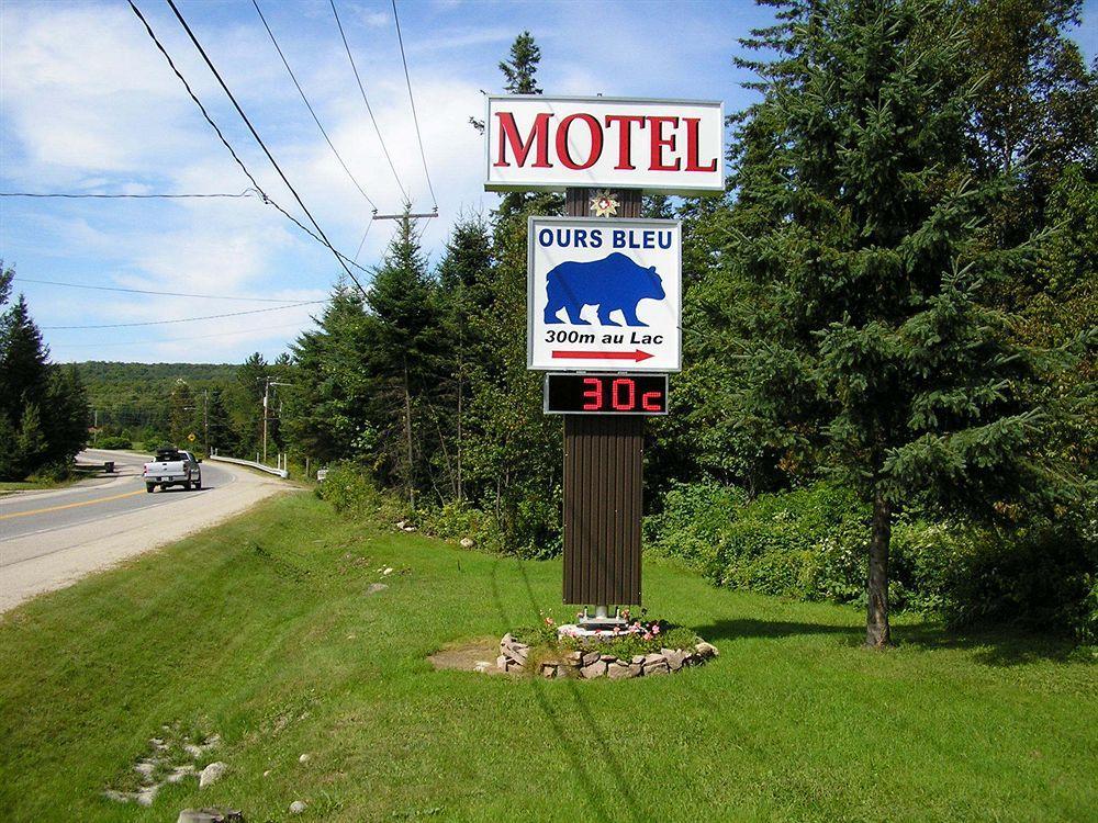 Motel Ours Bleu Lac-Saguay Esterno foto